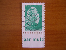 France  Obl   N° 5252 Bande Pied De Feuille - Used Stamps