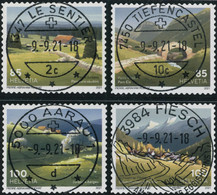 Suisse - 2021 - Schweizer Pärke - Ersttag Voll Stempel ET - Used Stamps