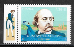 France 2021 Neuf **  N° 5537  !!!   "  Gustave  Flaubert  "  à  1,28 € - Neufs