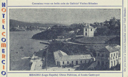 ESPAGNE - RIBADEO - Obras Publicas - Al Fondo Castropol - Mint - Non Voyagée - SUP - Hotel Comercio - Lugo