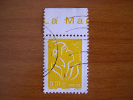 France  Obl   N° 3731 Bande Haut De Feuille - Used Stamps