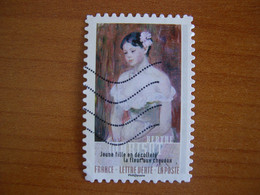 France  Obl   N° 1261  Bande De Phosphore à Droite - Used Stamps