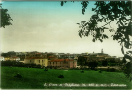 SANTA CROCE DI MAGLIANO ( CAMPOBASSO ) PANORAMA - EDIZIONE CELESTE - SPEDITA 1962 (8913) - Campobasso