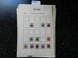 Belgium : Untidy Selection On Leaves, */**,    Cheap !! - Collections (en Albums)