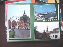 Nederland Holland Pays Bas Hindeloopen Met Brug En Kerk - Hindeloopen