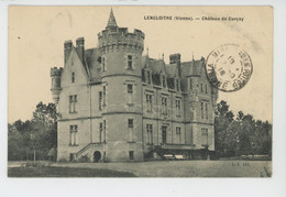 LENCLOITRE - Château De CURÇAY - Lencloitre