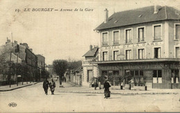 Delcampe - LE BOURGET AVENUE DE LA GARE - Le Bourget
