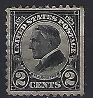 USA 1923  Death Of Pres. Warren G. Harding (o) Mi.289 A  (p.11) - Used Stamps
