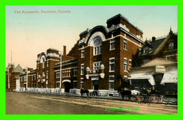 HAMILTON, ONTARIO - THE ARMOURIES - ANIMATED HORSES - THE VALENTINE & SONS PUB. CO LTD - - Hamilton