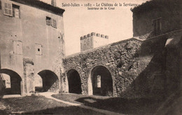 13 / MARSEILLE / SAINT JULIEN / LE CHATEAU DE LA SERVIANNE / INTERIEUR DE LA COUR / LACOUR PRECURSEUR 1082 - Saint Barnabé, Saint Julien, Montolivet