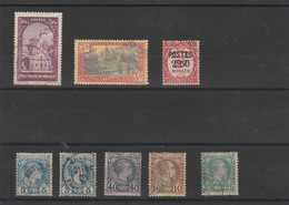 MONACO  BONS TIMBRES OBLITERES  COTE: 374 EUROS - Collections, Lots & Séries