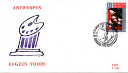 BELGIQUE. N°2499 De 1993 Sur Enveloppe 1er Jour. Vitrail. - Verres & Vitraux