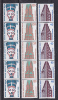 Berlin, Rollenmarken Nr. 814/16** Im Fünferstreifen ( Kk 7413 ) - Roulettes