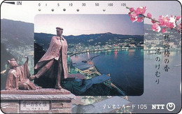 Rar Japan NTT Old Phonecards 290 - 102   Monument - Japon