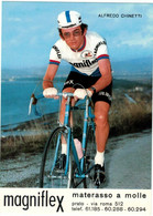 CARTE CYCLISME  - Alfredo Chinetti -   Groupe Cycliste Magniflex - Radsport