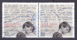 # (3606) BRD 2021 100. Geburtstag Von Sophie Scholl O/used (A1-44) - Used Stamps