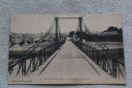 F884, Cpa 1915, Ancenis, Vue Perspective Du Pont, Loire Atlantique 44 - Ancenis