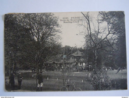 Paris Bois De Boulogne Racing-Club 4131 Circulée 1911 - Parks, Gärten