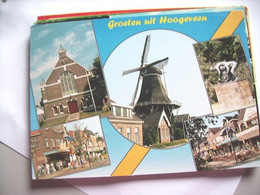 Nederland Holland Pays Bas Hoogeveen Met Molen Middenin - Hoogeveen