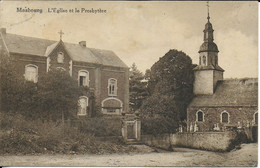 NASSOGNE. MASBOURG.  L'EGLISE ET LE PRESBYTERE. - Nassogne