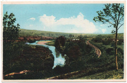 CPA DE SAINT-AMAND-MONTROND  (CHER)  VUE SUR LE CHER - Saint-Amand-Montrond