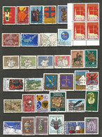 LIECHTENSTEIN. PAGE OF USED STAMPS (D) - Verzamelingen