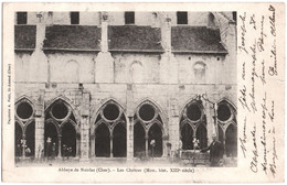 CPA DE L'ABBAYE DE NOIRLAC  (CHER)  LES CLOÎTRES - Saint-Amand-Montrond