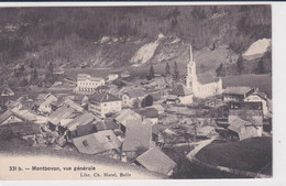 Montbovon - Vue Générale. Usine électrique. - Montbovon