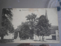 BELGIQUE - BRAINE LE CHATEAU - LA GRAND PLACE - CPA VIERGE - - Kasteelbrakel