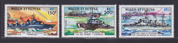 WALLIS ET FUTUNA N°  210 à 212 ** MNH Neufs Sans Charnière, TB (d0369) Navires De Guerre - 1978 - Unused Stamps