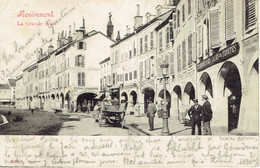 88 Remiremont La Grande Rue Animation 1901 - Remiremont