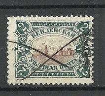 RUSSIA Russland Latvia 1901 Lettland Wenden Michel 12 O - Zemstvos