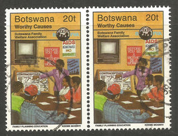 BOTSWANA. 1978. 20t WELFAIR USED PAIR. - Botswana (1966-...)