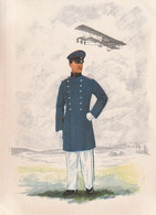 AK Deutsches Reich 1913 - Flieger-Bataillon Nr. 1 - Degenfähnrich  (58745) - Uniformi