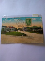 Puerto Rico.union Club.miramar.santurce.used 1930 To Perú.reception Pmk.chiclayo.xmas Seal.e7 Reg Letter - Puerto Rico