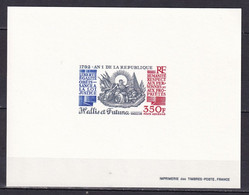 WALLIS ET FUTUNA - Epreuve De Luxe De L'an 1 De La République - Imperforates, Proofs & Errors