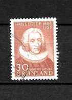 LOTE 2227 /// (C030) GROENLANDIA 1956 Nº: 32 CATALOG./COTE 2,75€ ¡¡¡ OFERTA - LIQUIDATION !!! JE LIQUIDE !!! - Gebruikt