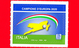 Nuovo - MNH - ITALIA - 2021 - Italia - Campioni D’Europa Di Calcio 2020 – B Zona 1 - 2021-...: Neufs