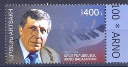 2021. Mountainous Karabakh, Arno Babajanian, Composer, 1v, Mint/** - Armenia