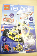 LEGO - POSTER Technic Poster Large - Original Lego 1995 - Vintage - - Kataloge