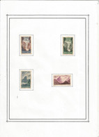 TIMBRE , Neuf , Sur Charnière, REUNION, 1f, 1f20, 2f, 5f, LOT DE 4 TIMBRES, 2 Scans, Frais Fr 1.65 E - Unused Stamps