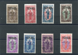 TCHAD   N°  26 A 33 *  (Y&T)  (Neuf Charnière) - Unused Stamps