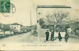 CPA83- LES ARCS- Avenue De La Gare - Les Arcs
