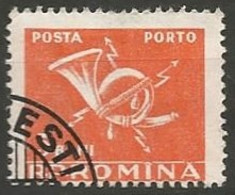 ROUMANIE / TAXE N° 122 OBLITERE Partie Droite - Postage Due