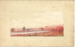 Abigail Brown Tompkins, Dessin 1922 / Autumn Landscape In New Jersey - Disegni