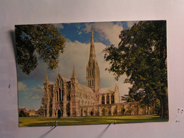 Salisbury -  Salisbury Cathédral - West Front - Salisbury