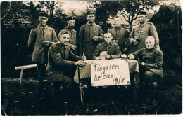 Delcampe - 59 - ARLEUX - Carte Photo Allemande - Pfingsten / Pentecôte 1918 - Arleux