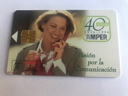 4:326 - Spain Chip 40 Anos - Dienstkarten