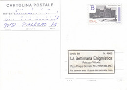 Cartolina Postale B  _ Viaggiata - 2001-10: Storia Postale