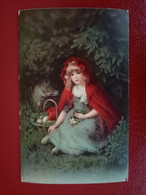 CPA - LE PETIT CHAPERON ROUGE - Fairy Tales, Popular Stories & Legends
